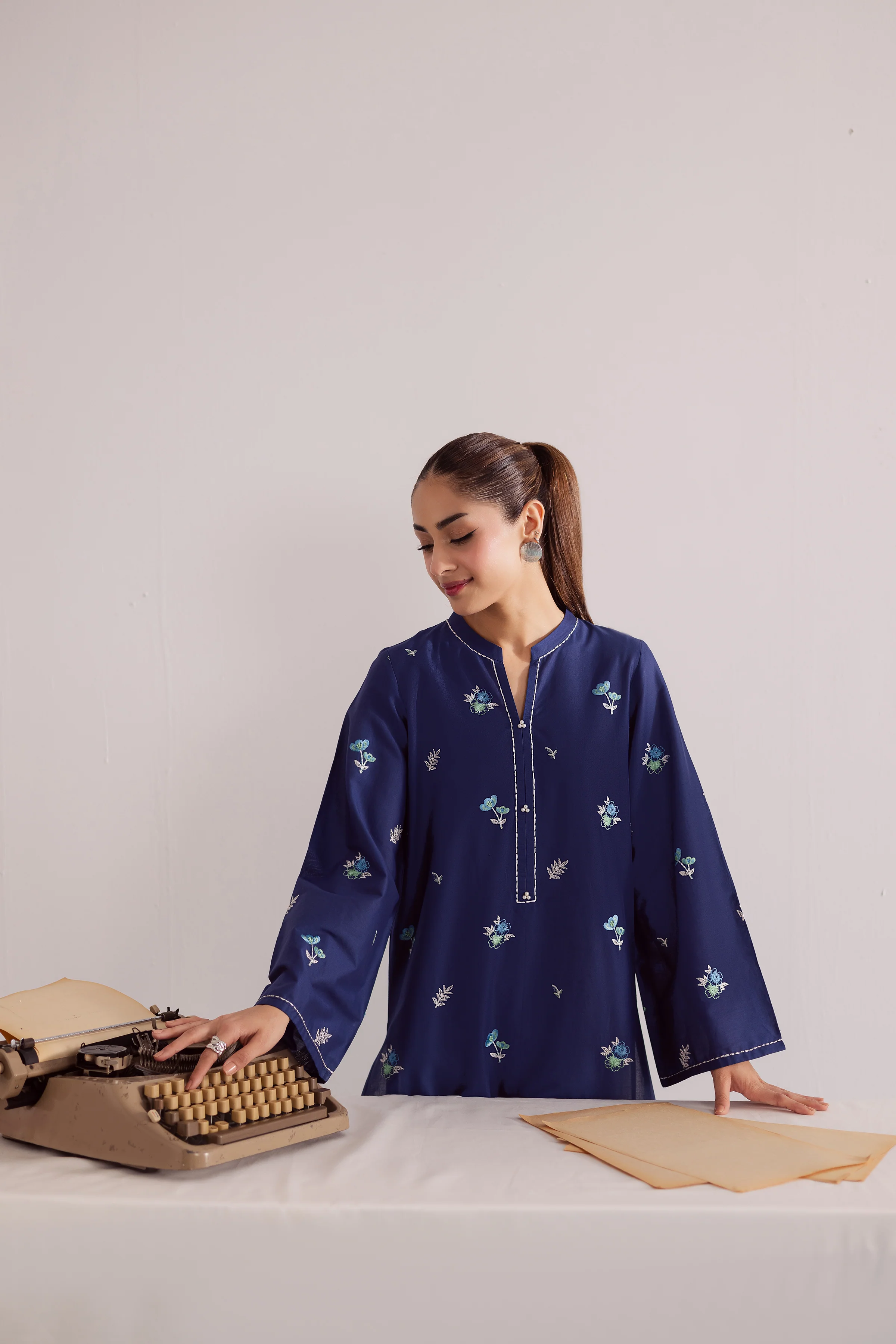 Zaira 2Pc - Embroidered Casual Pret - Image 6