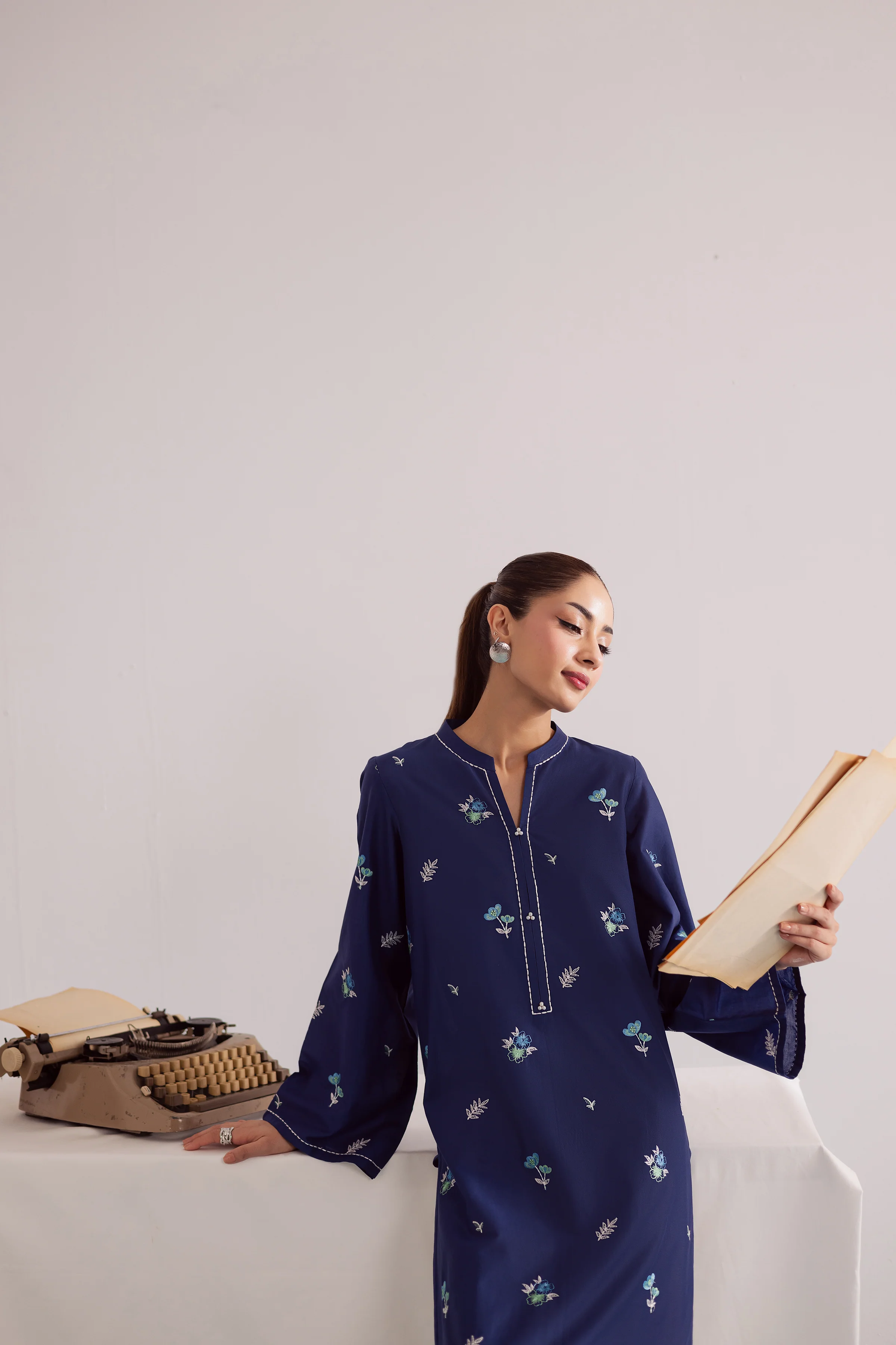 Zaira 2Pc - Embroidered Casual Pret - Image 7