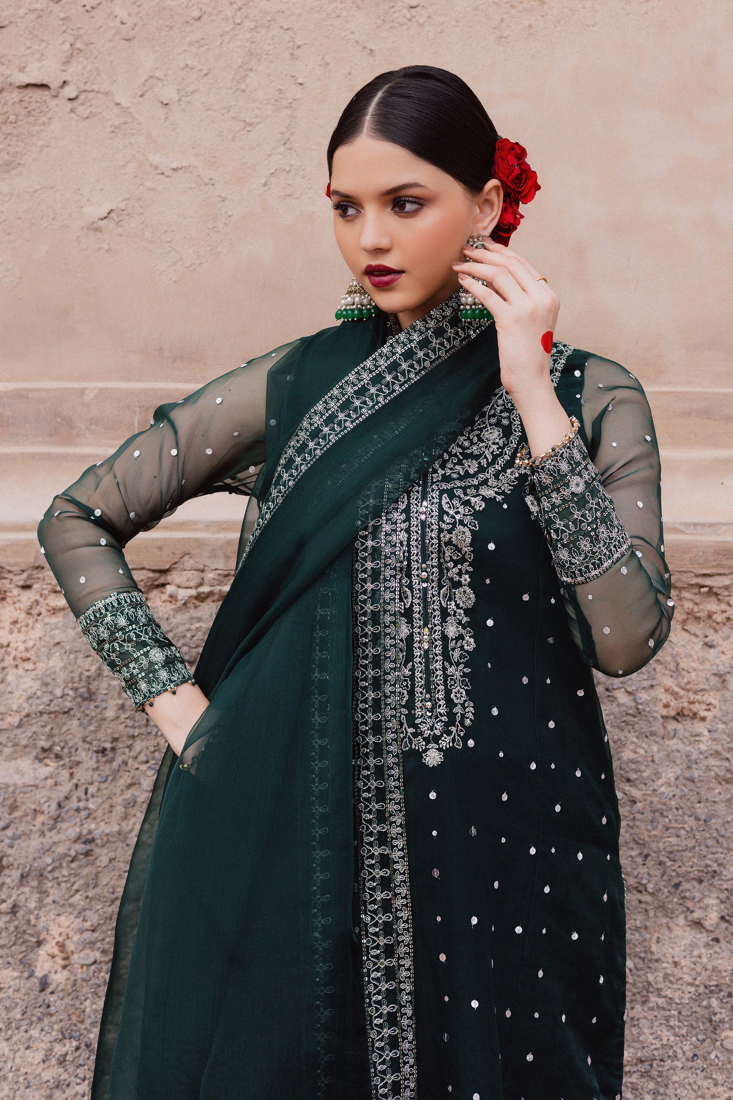Zamurud 3Pc - Festive Luxe Pret - Image 5