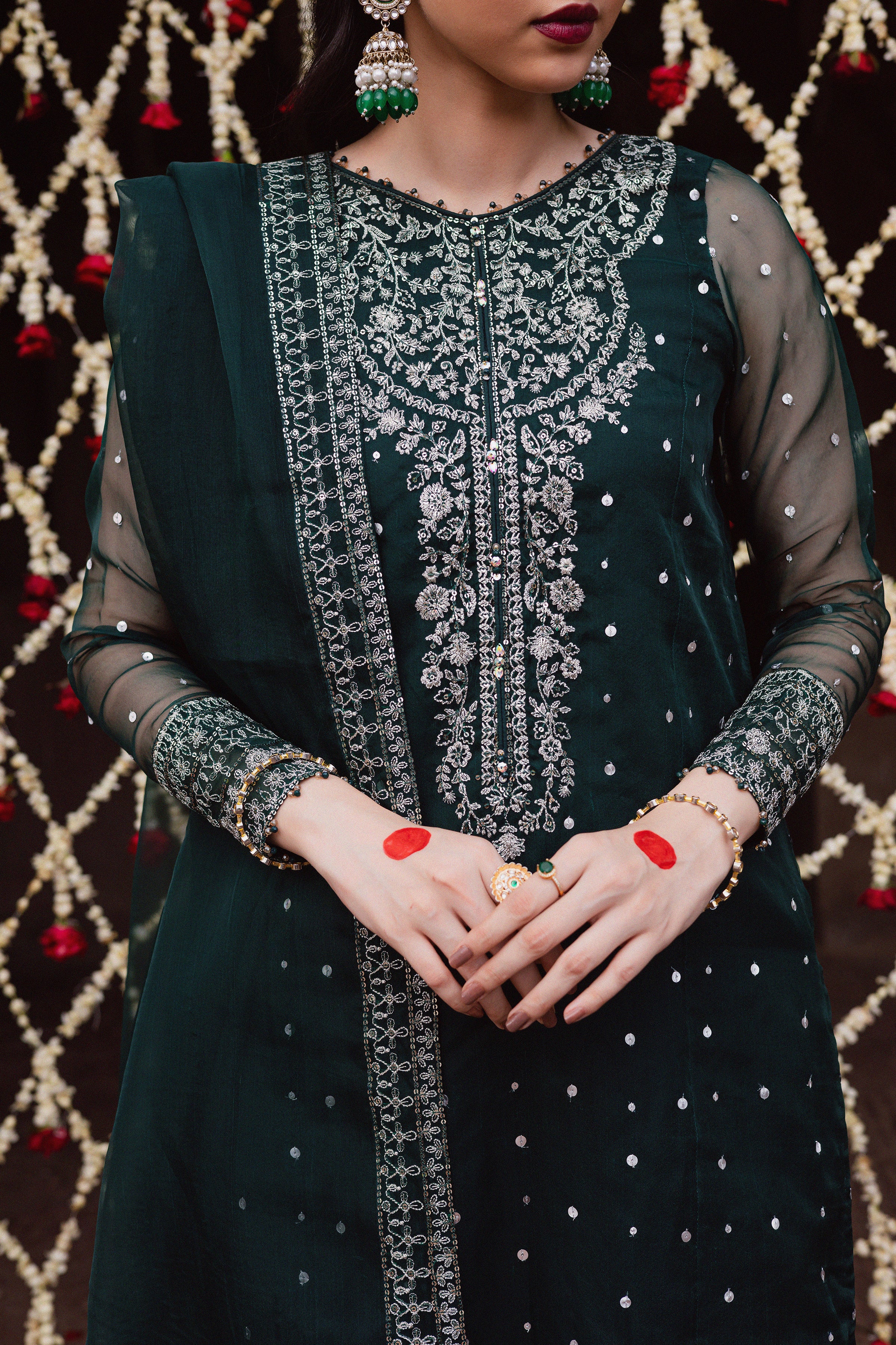 Zamurud 3Pc - Festive Luxe Pret - Image 8