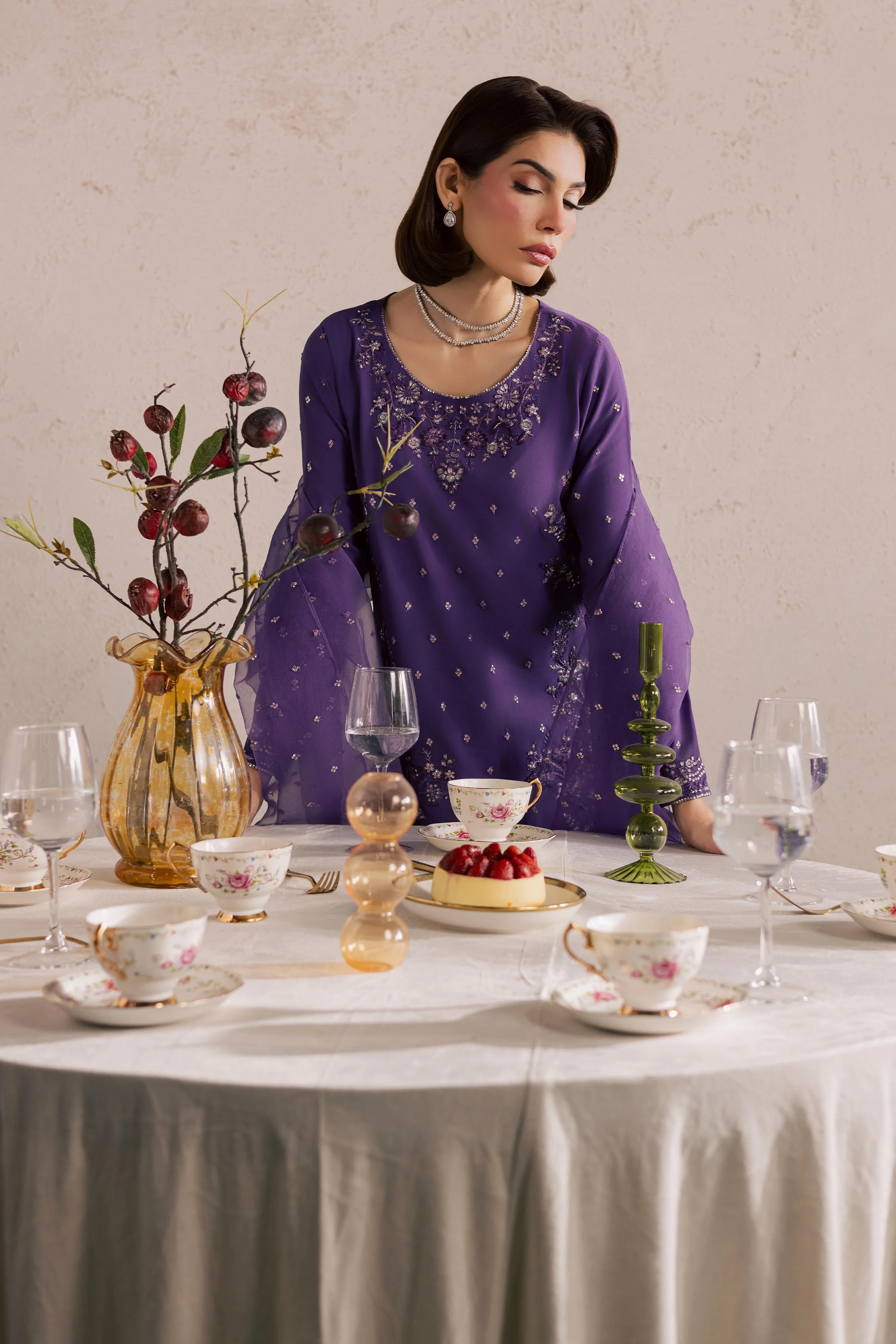 Zareen 3Pc - Festive Luxury Formal - Image 3