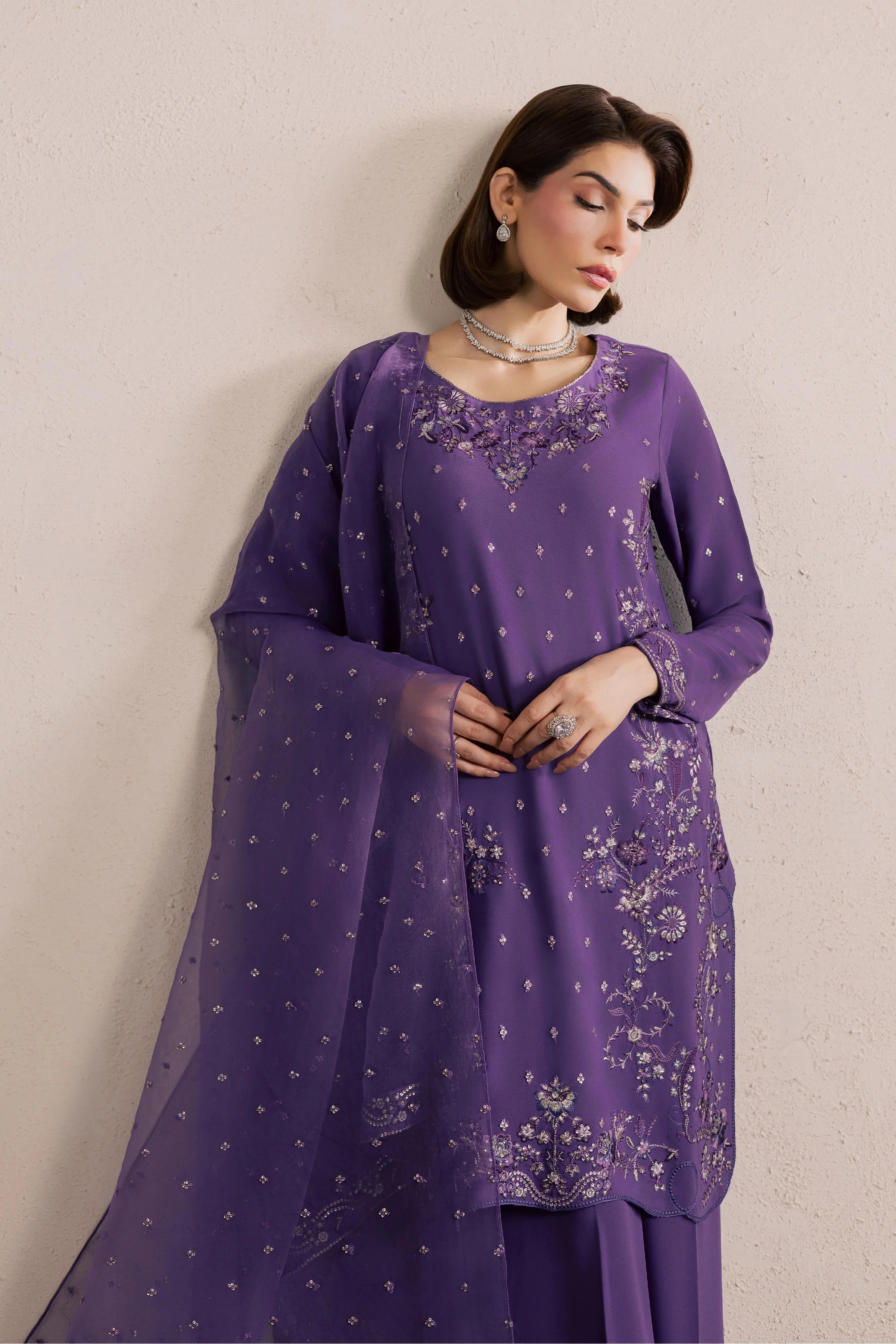 Zareen 3Pc - Festive Luxury Formal - Image 4