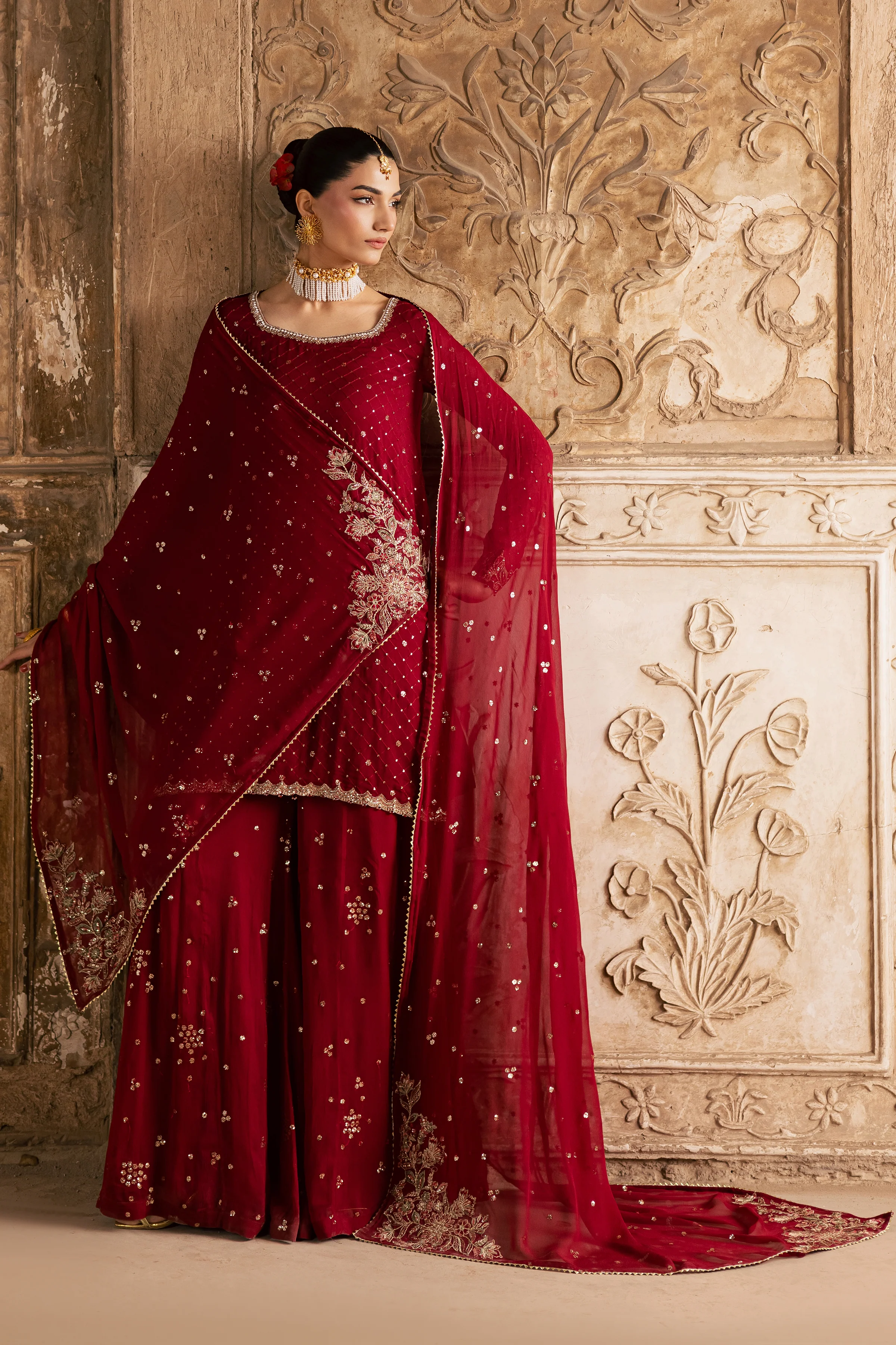 Zarmisha 3Pc - Festive Luxe Pret - Image 4