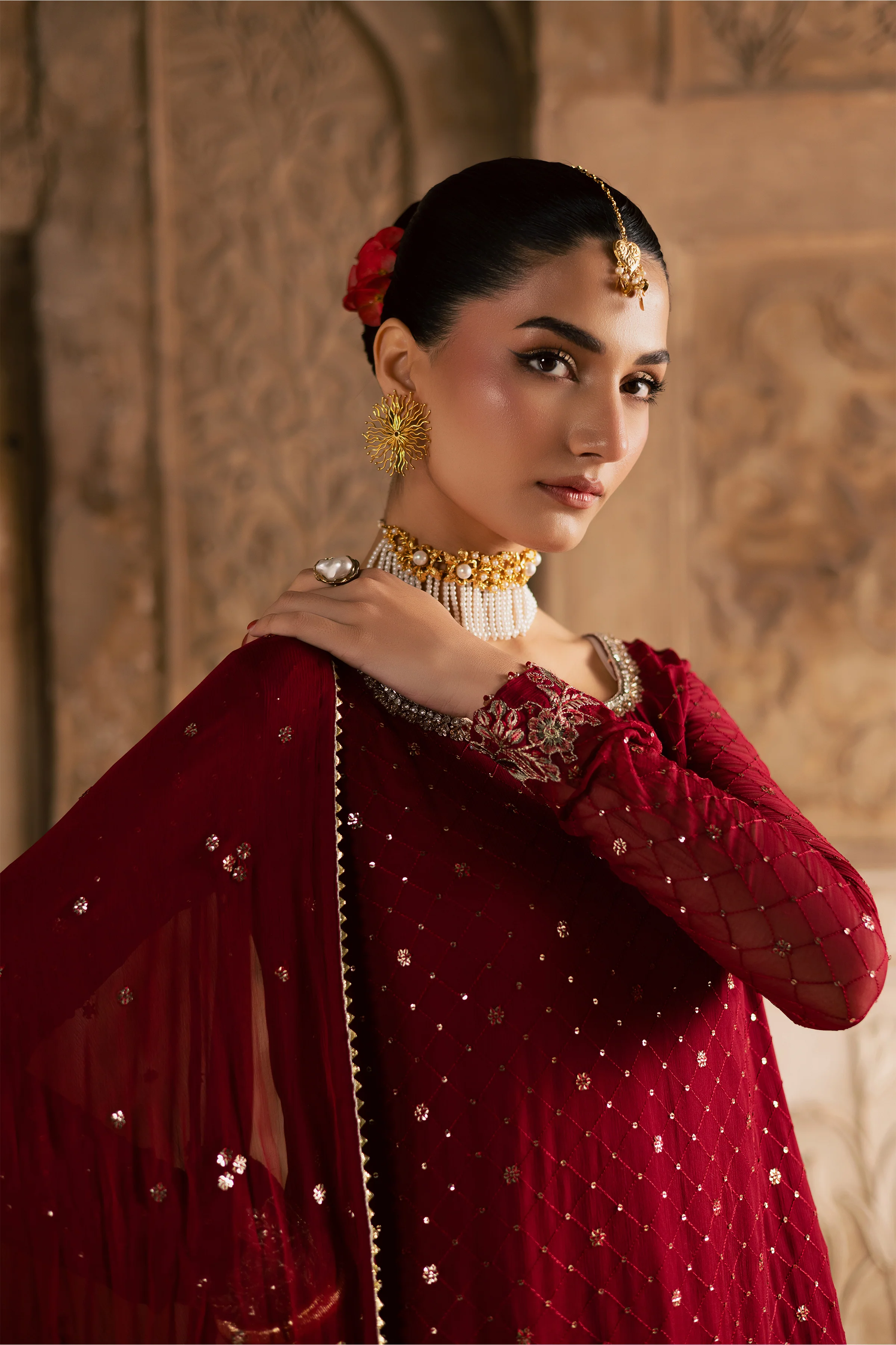 Zarmisha 3Pc - Festive Luxe Pret - Image 5