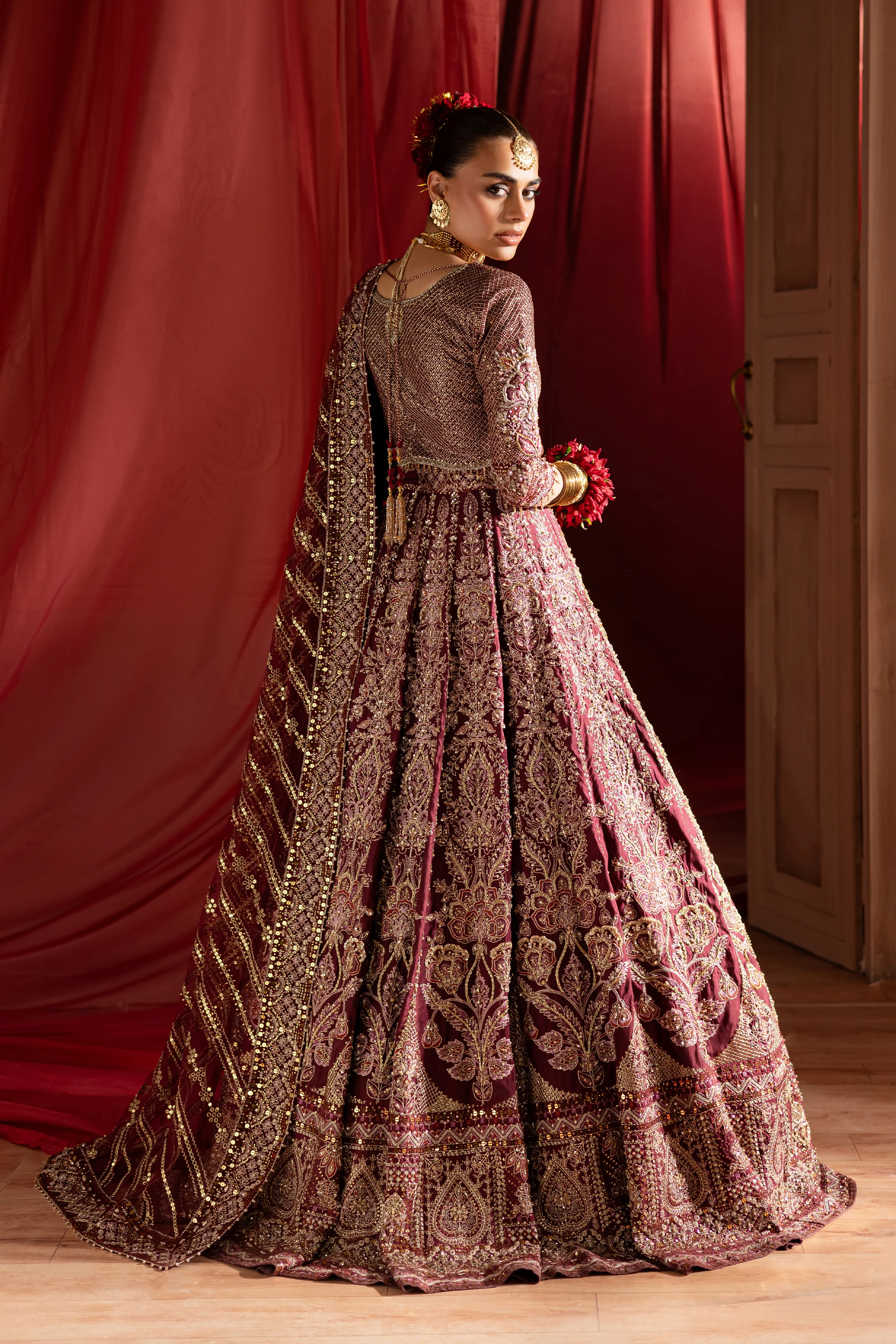 Zarnab 4Pc - Bridal Dress - Image 4