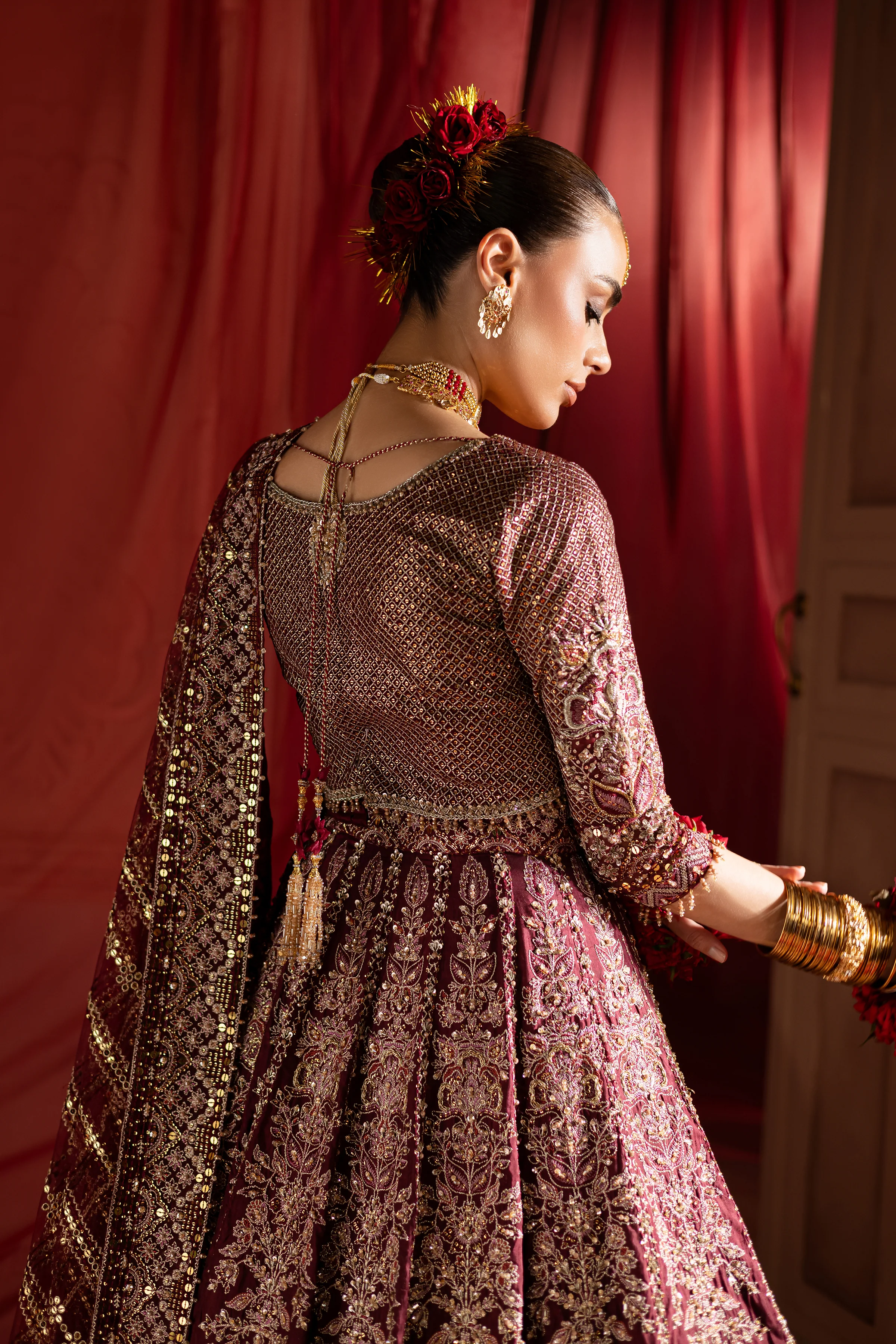 Zarnab 4Pc - Bridal Dress - Image 6
