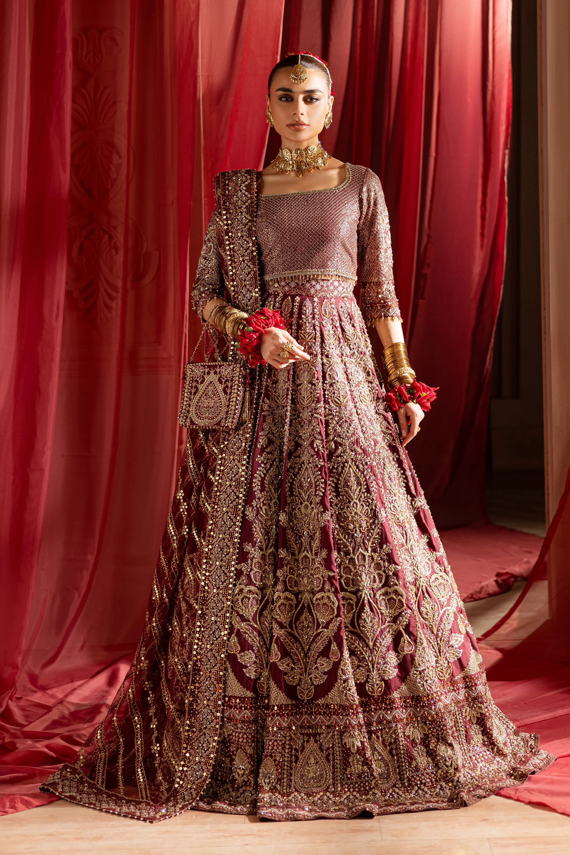 Zarnab 4Pc - Bridal Dress - Image 7