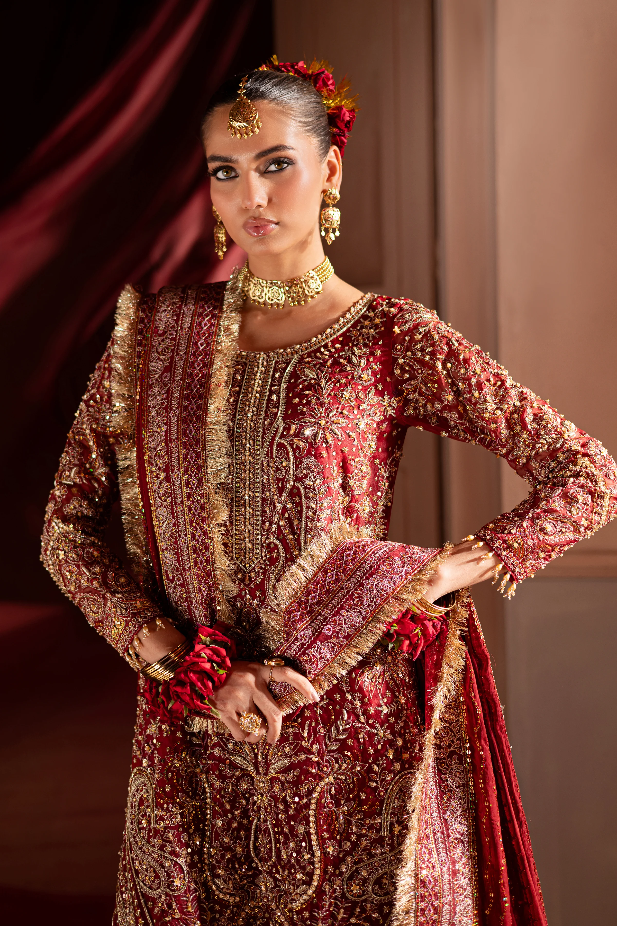Zenara 4Pc - Bridal Dress - Image 2