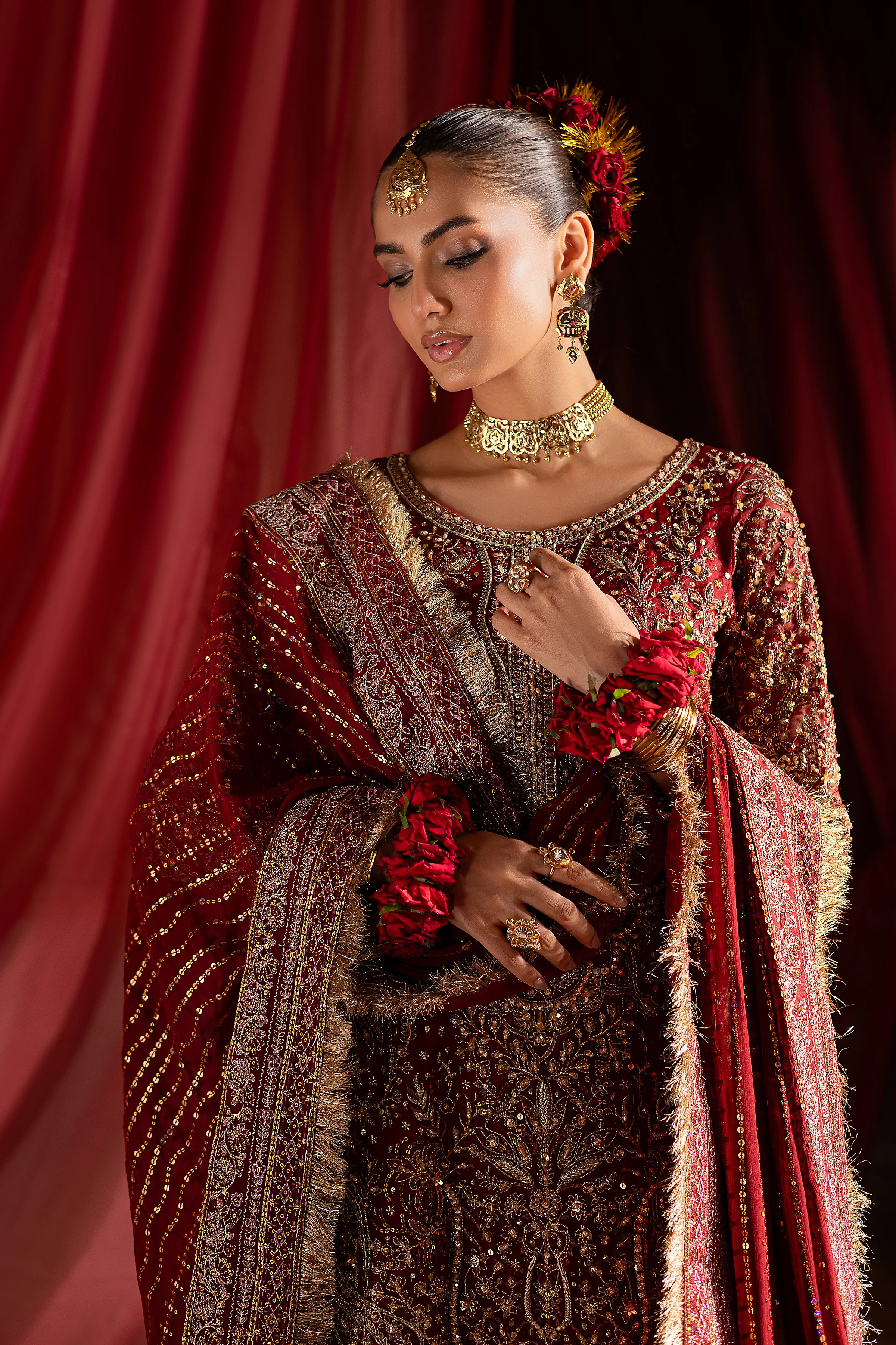 Zenara 4Pc - Bridal Dress - Image 4