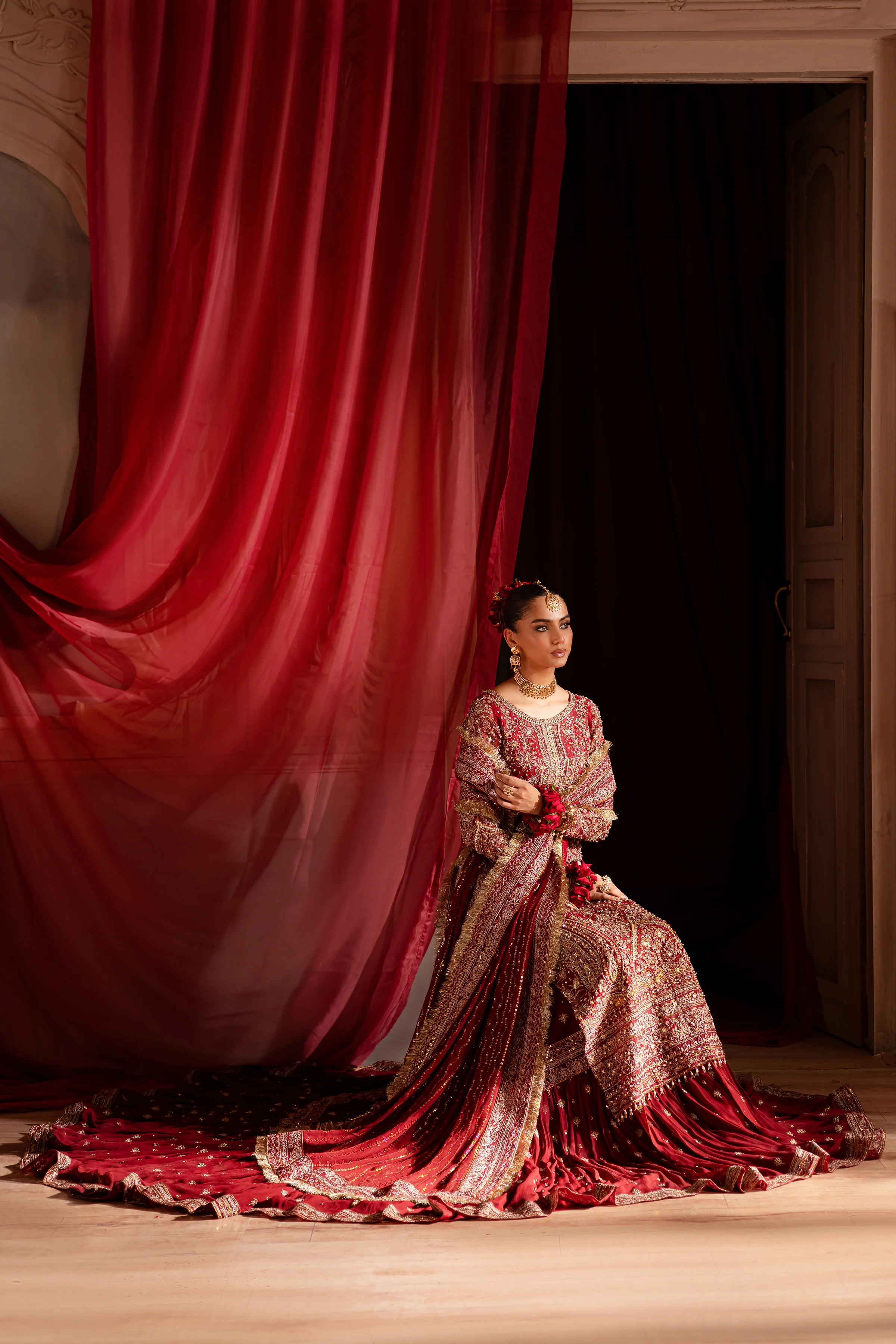 Zenara 4Pc - Bridal Dress - Image 5