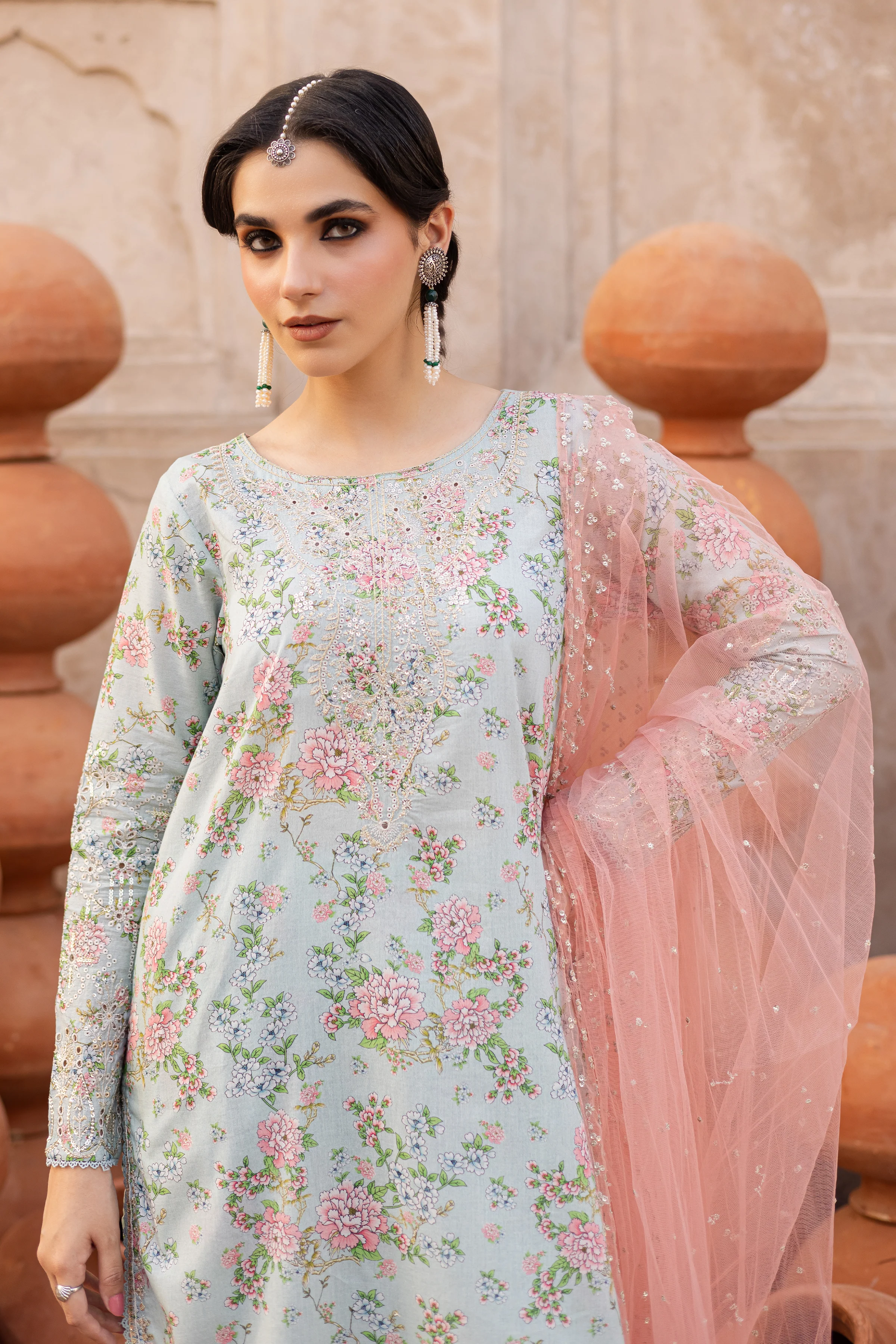 Zerin 3Pc- Printed Lawn Dress - Image 3