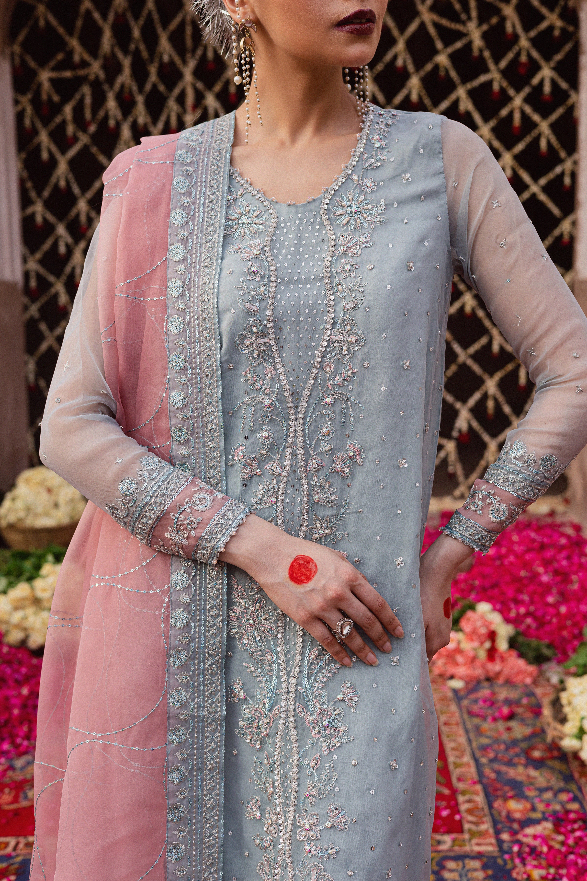 Zewya 3Pc - Festive Luxe Pret - Image 8