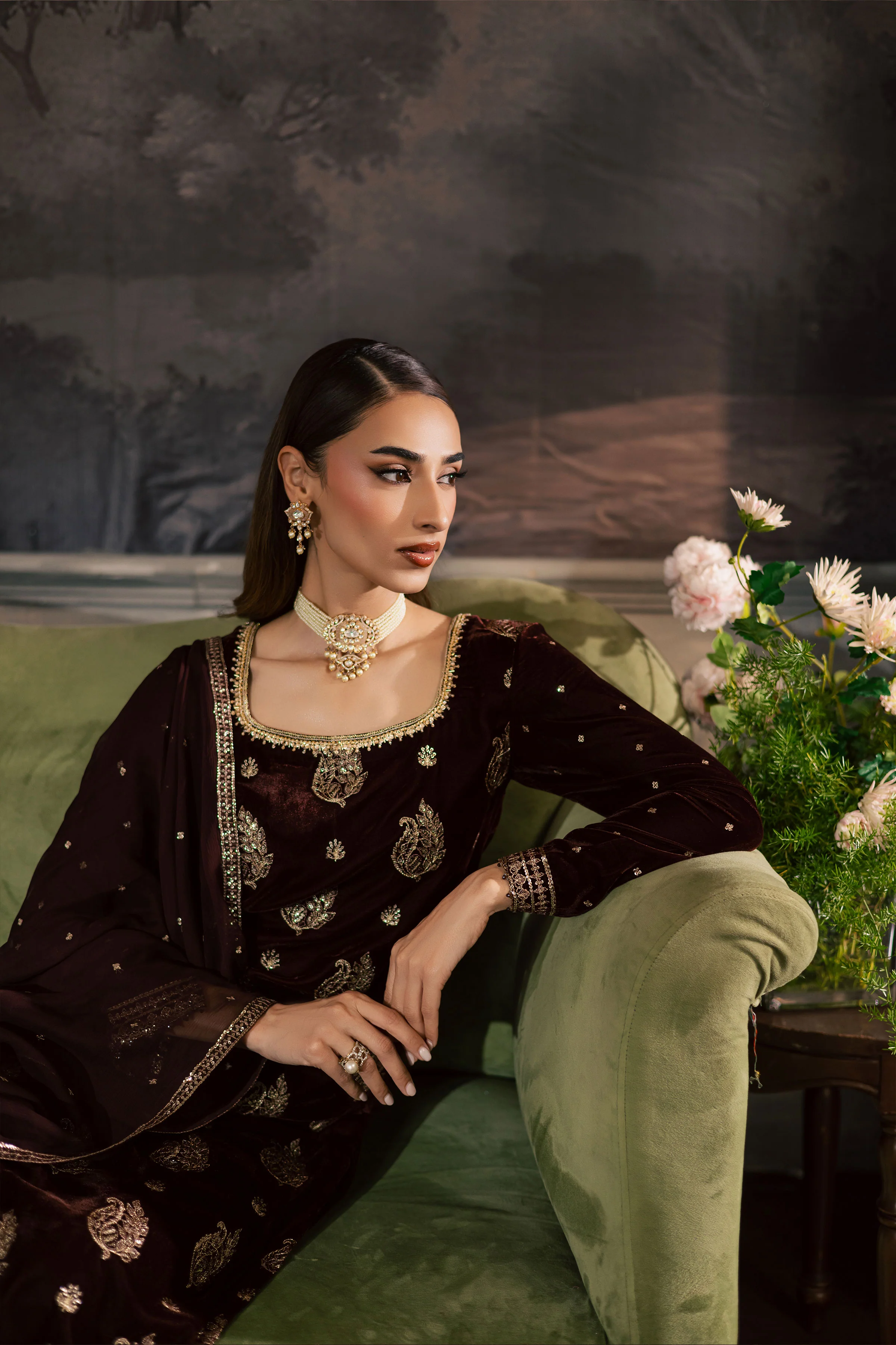 Zircon 3Pc - Velvet Luxe Pret - Image 2