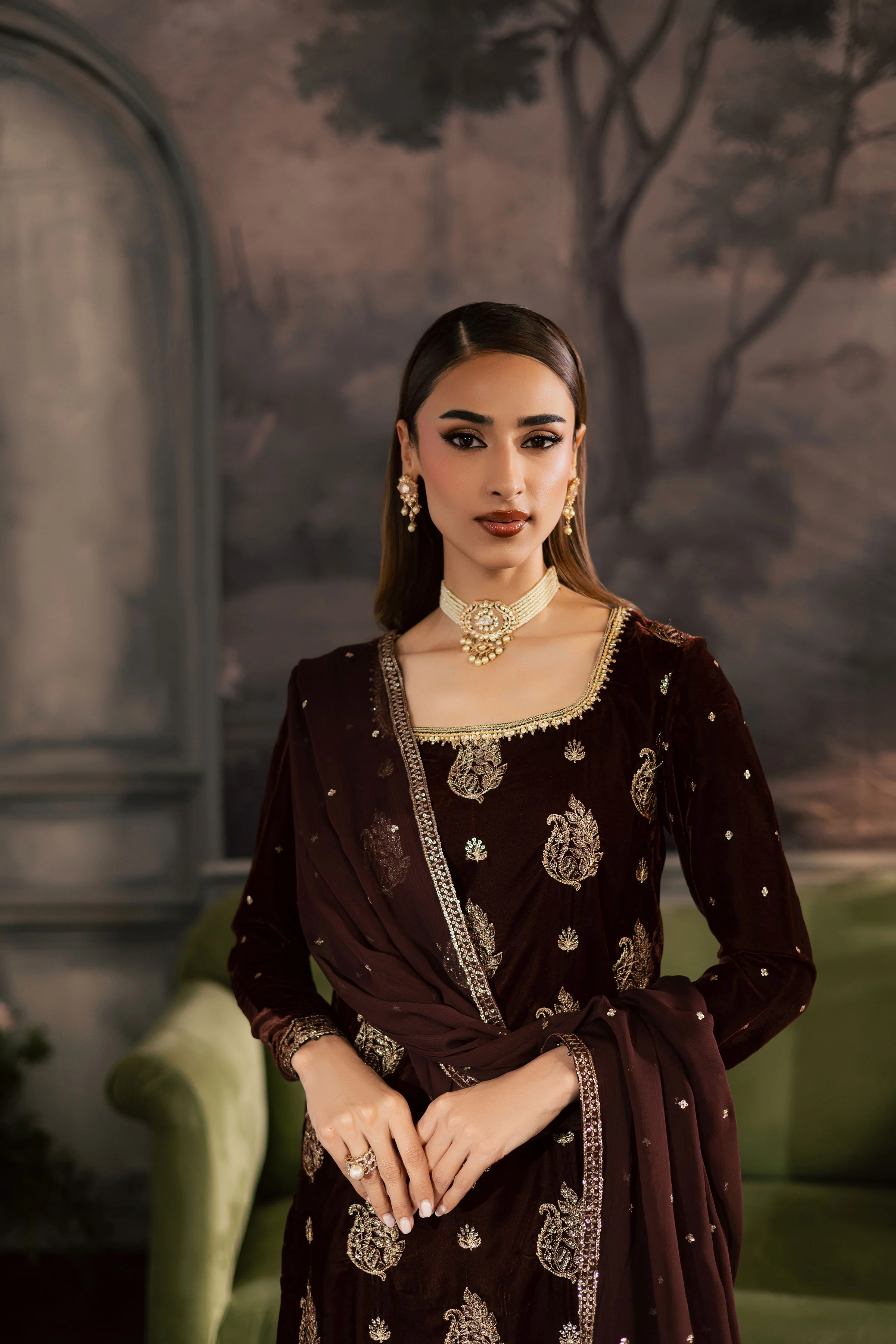 Zircon 3Pc - Velvet Luxe Pret - Image 3