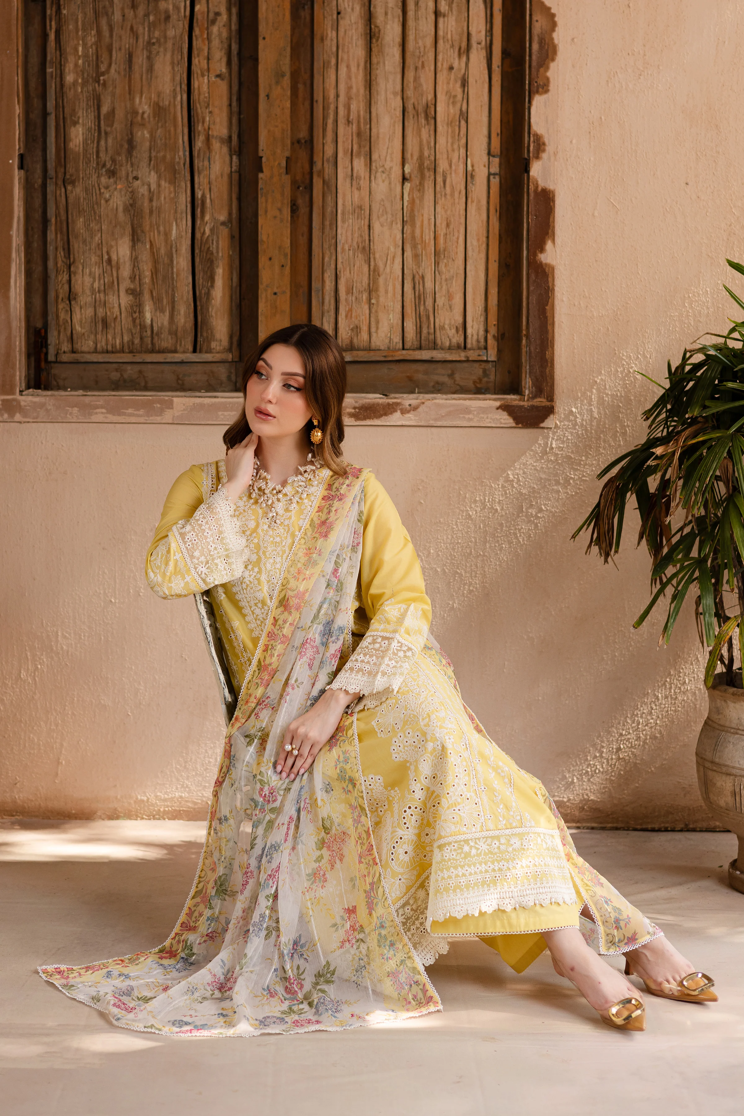 Zuyera 3Pc - Festive Eid Pret - Image 4