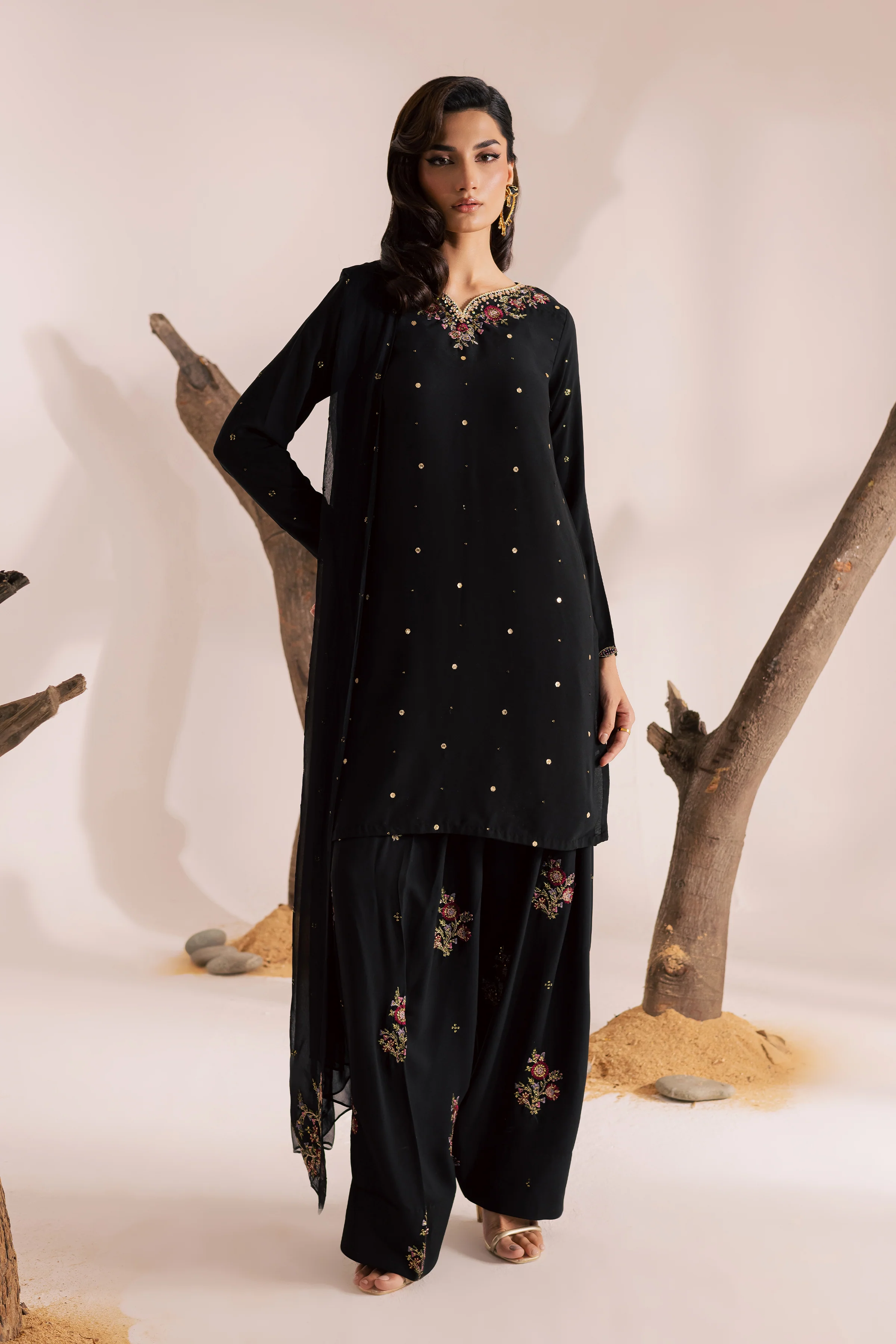 Zyla 3Pc - Festive Luxe Pret - Image 4