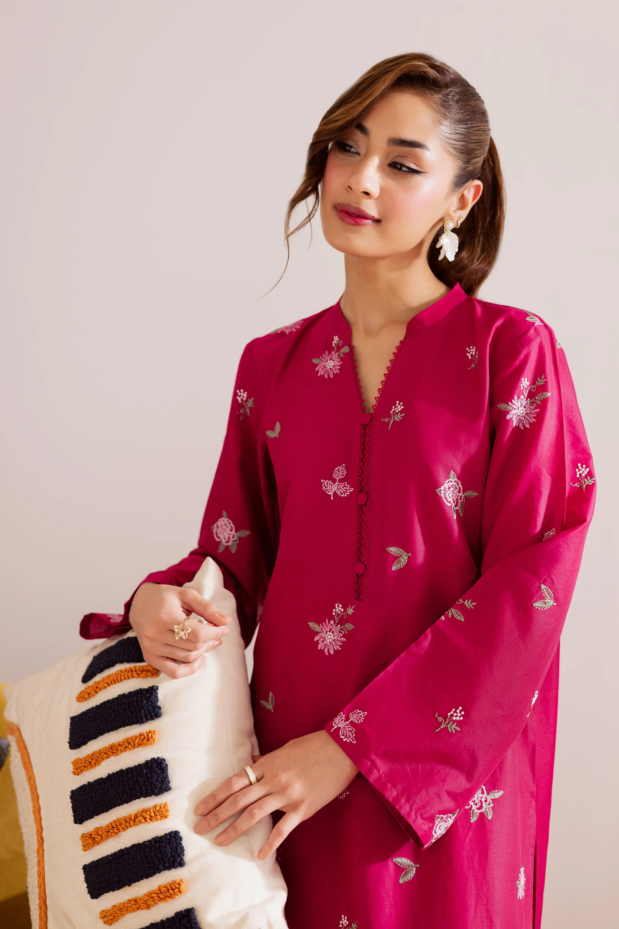 Zylphia 2Pc - Embroidered Casual Pret - Image 6