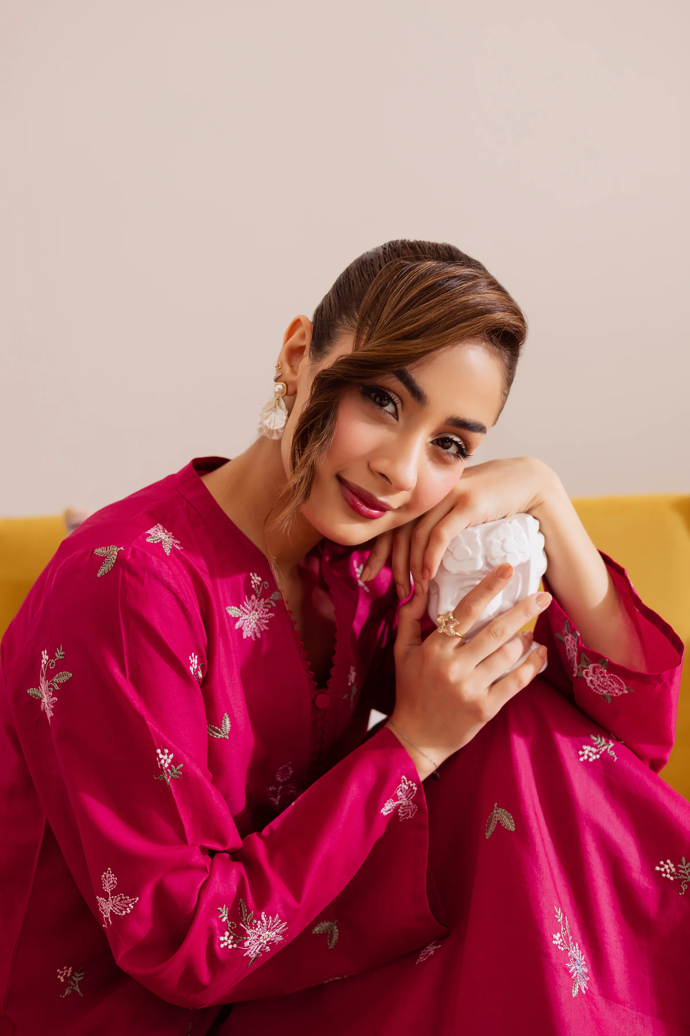 Zylphia 2Pc - Embroidered Casual Pret - Image 8